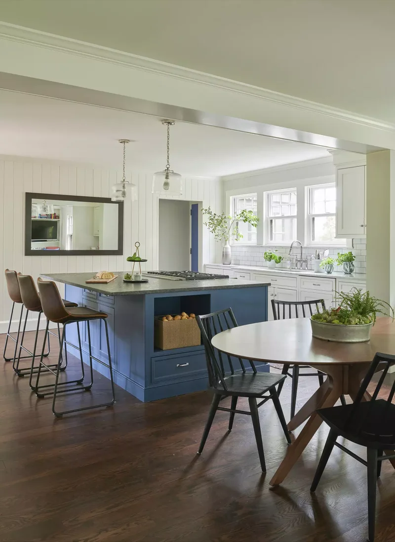 43 Stunning Kitchen Wall Decor Ideas to Transform Your Space 22 Large Framed Mirror