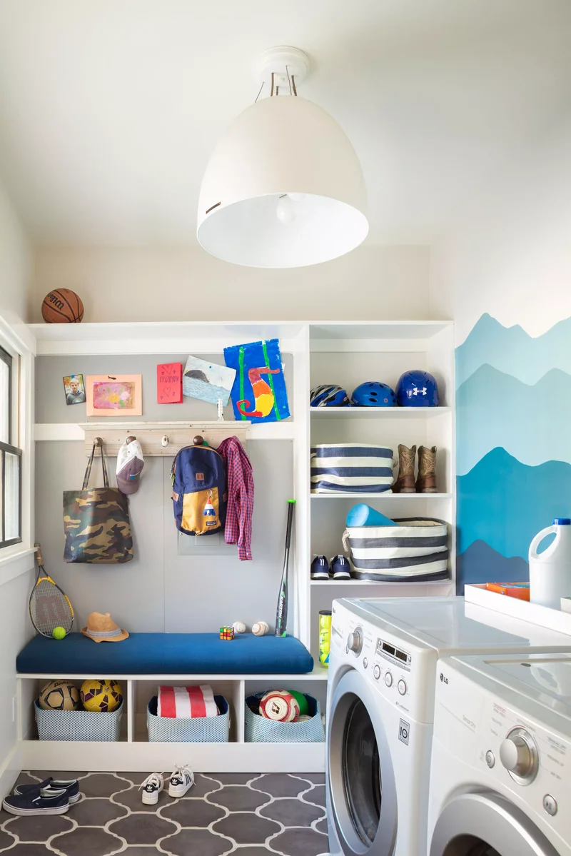 Laundry Room Mudroom