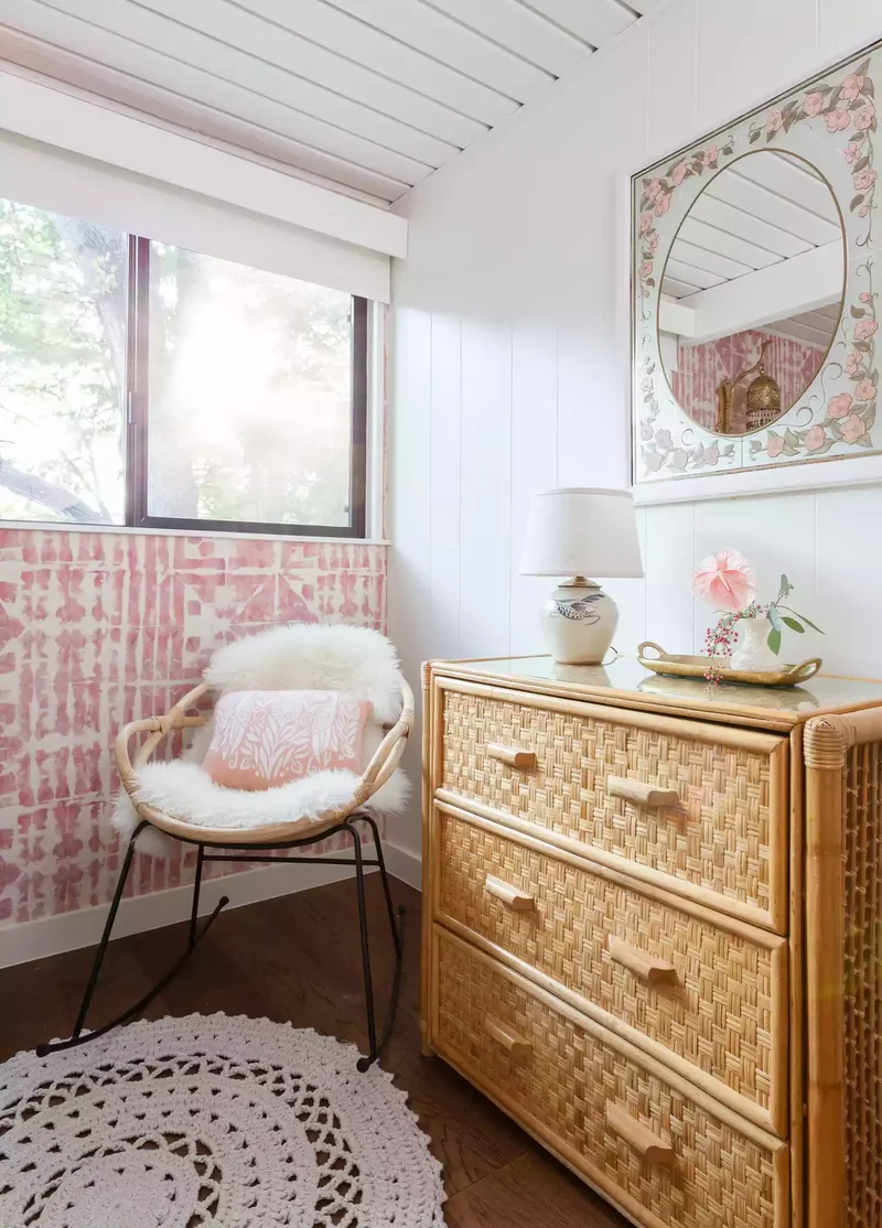 36 Beautiful Dresser Styling Ideas You Need to See Today 33 Lay Down a Decorative Rug