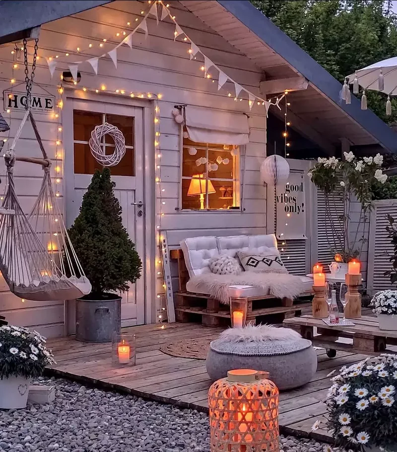 Outdoor Room Ideas That Transform Your Backyard Space 3 Layer Ambient Lighting