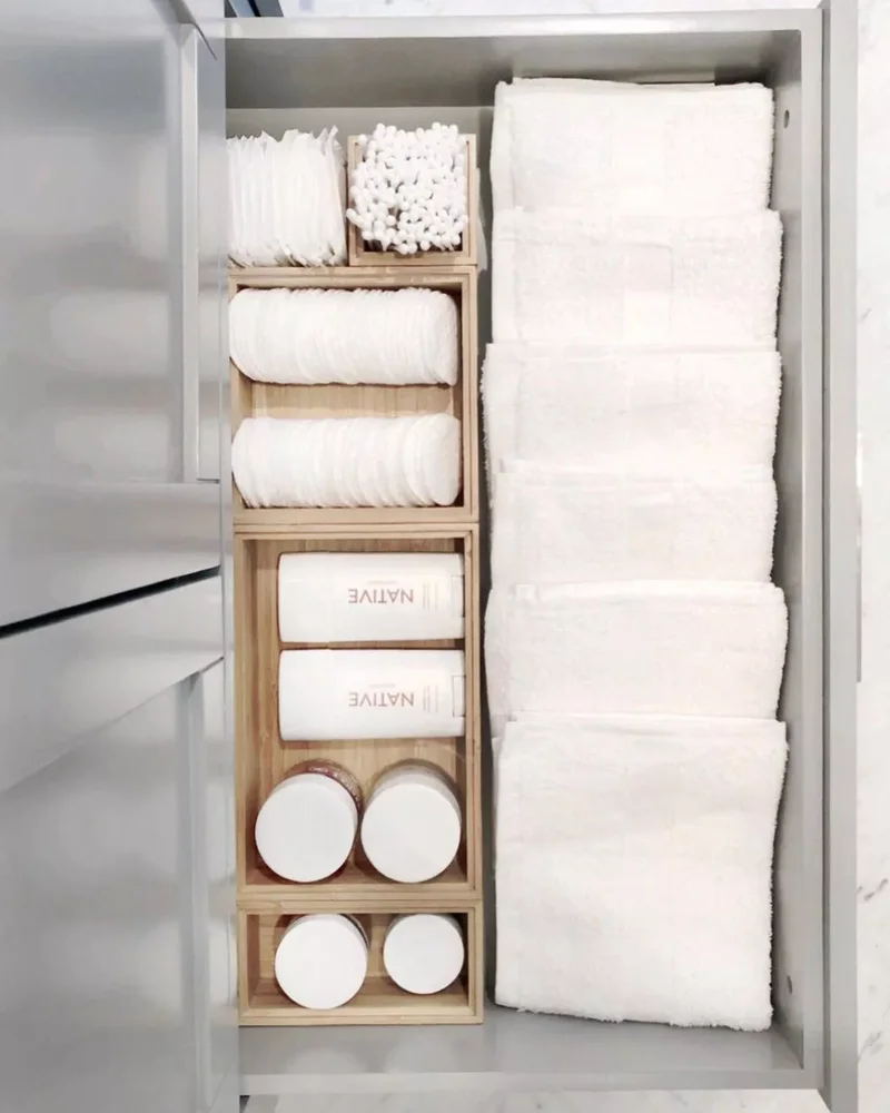 32 Clever and Beautiful Towel Storage Solutions 21 Layer Your Linens