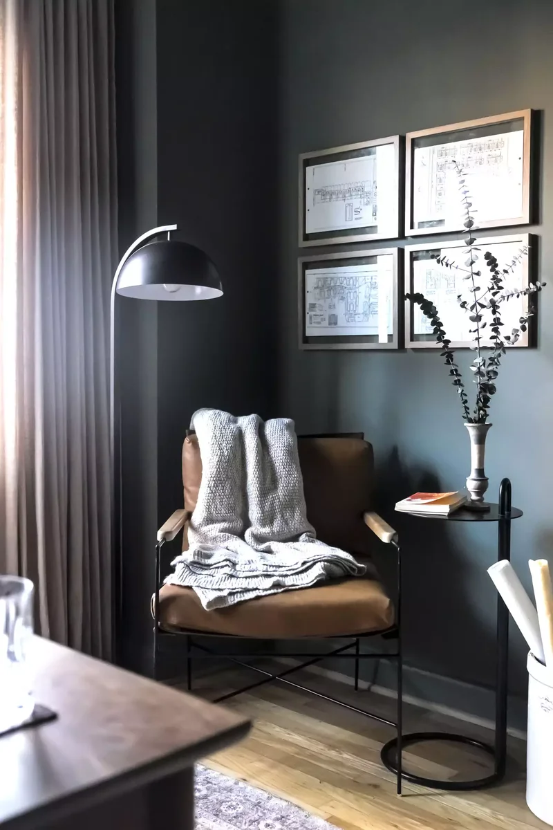 45 Home Office Decor Tips to Enhance Productivity & Style 2 Layer on a Throw Blanket