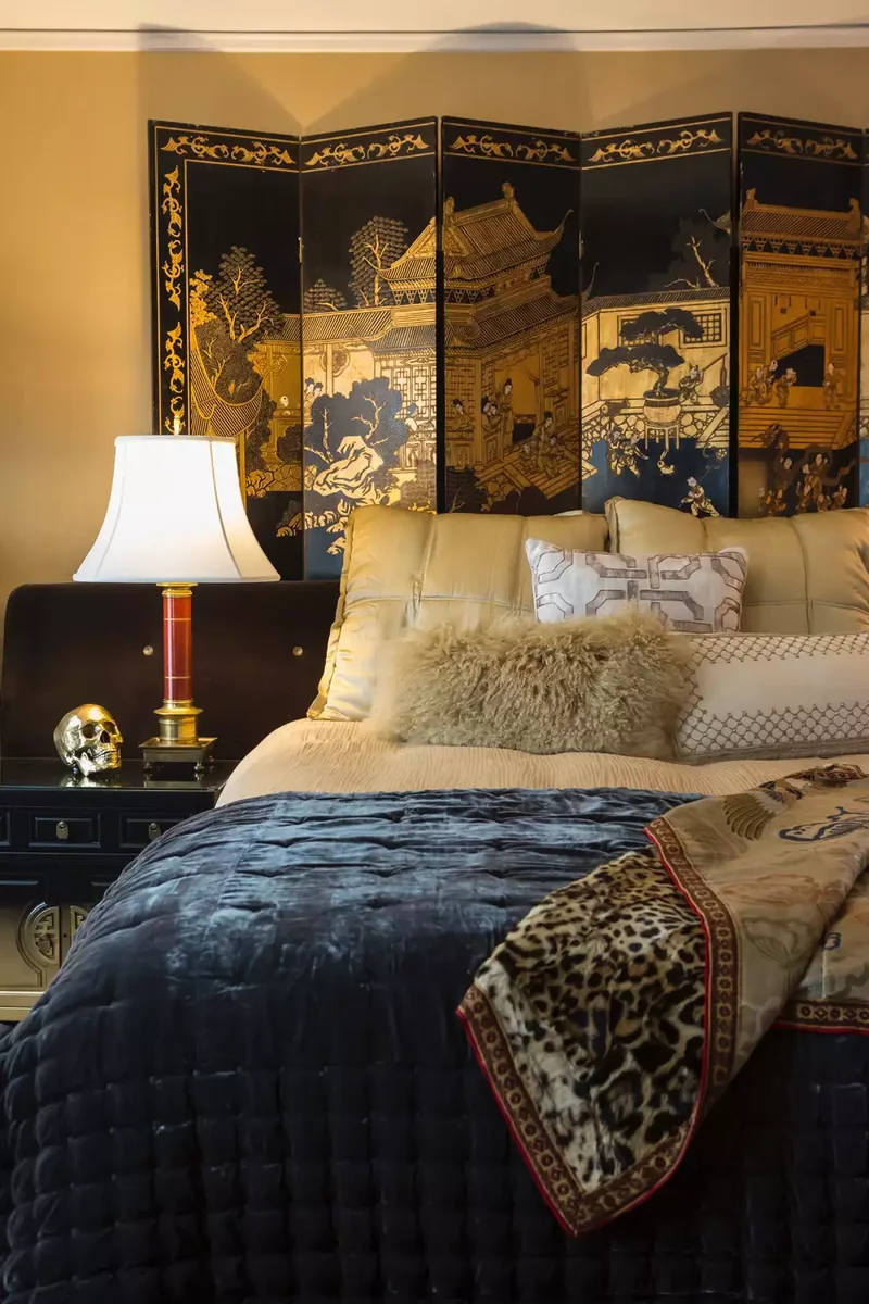 32 Maximalist Bedroom Ideas for More-Is-More Enthusiasts 27 Layer the Bed