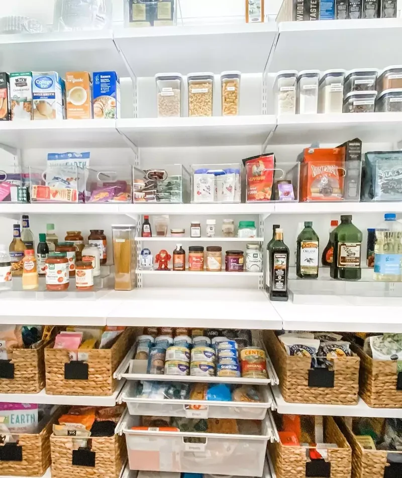 Lean Cans in Larger Drawers