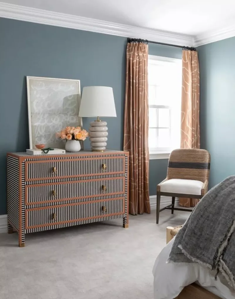 36 Beautiful Dresser Styling Ideas You Need to See Today 12 Lean Some Art on the Dresser