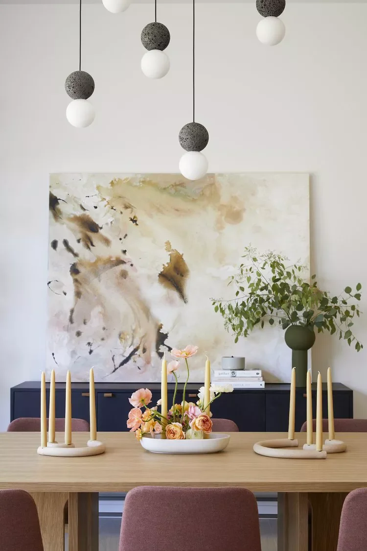 30 Beautiful Sideboard Styling Ideas for Every Room 1 Lean Some Art