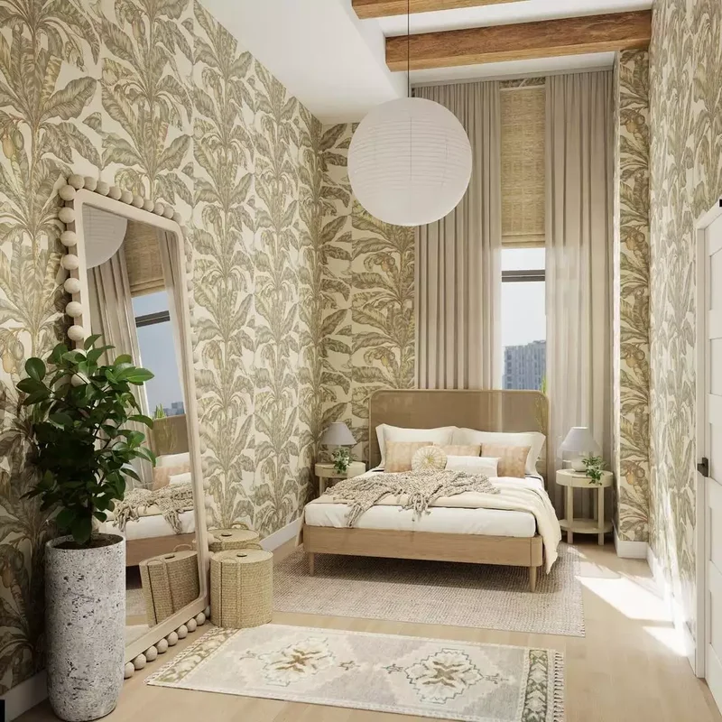 15 Beautiful Bedroom Mirror Ideas That Expand Your Space 14 Lean a Full Length Mirror