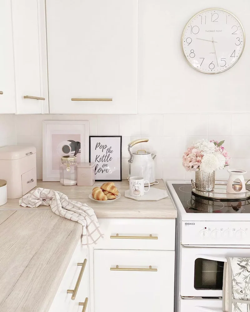 43 Stunning Kitchen Wall Decor Ideas to Transform Your Space 40 Leaning Artwork