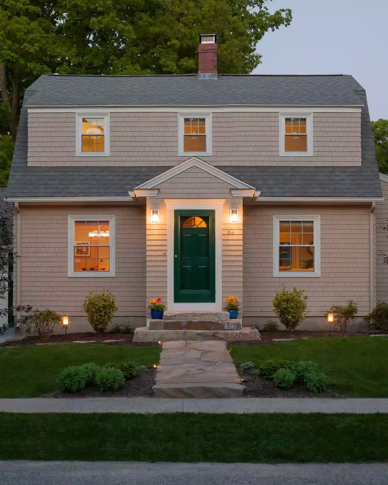 30 Front Walkway Ideas That Create a Stunning Entrance 20 Lighted Front Walkway