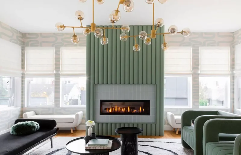 17 Design Ideas Showing Modern Style Can Be Warm & Inviting 8 Linear Fireplace