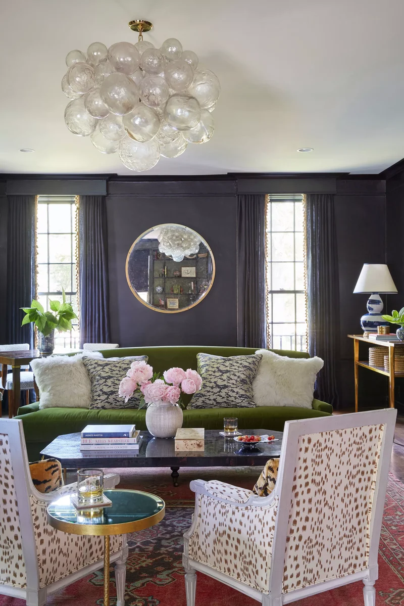 37 Accent Wall Ideas to Completely Transform Your Living Room 29 Living Room Accent Wall with Curtains