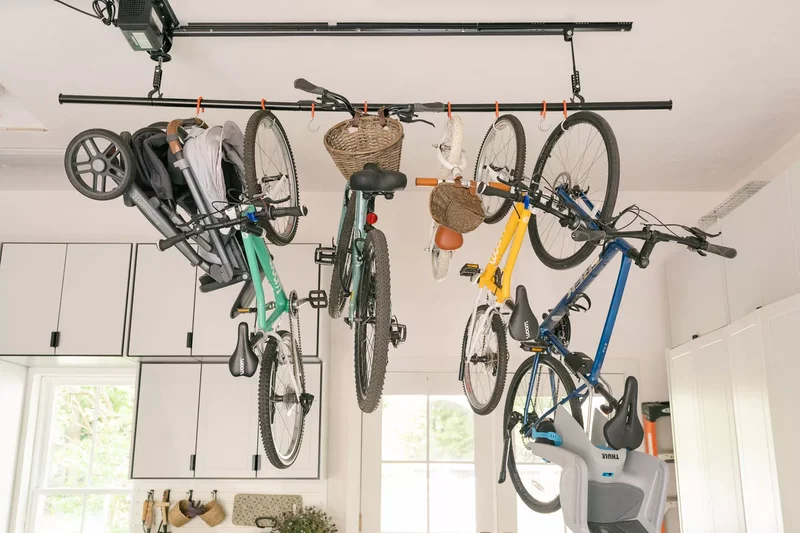 11 Creative Garage Shelving Solutions to Tame Your Clutter 9 Look Up