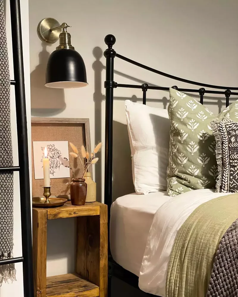 30 Beautiful Bedding Ideas to Make Your Bedroom Extra Cozy 13 Look to Nature