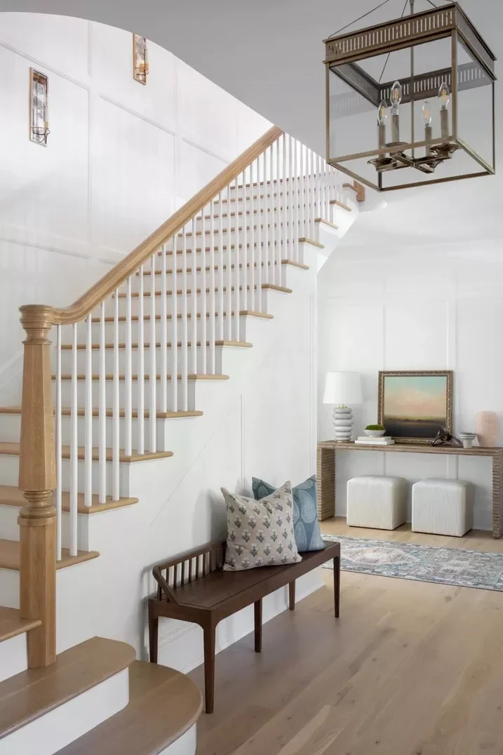 28 Beautiful Entryway Bench Ideas That Welcome Your Guests 13 Low-Back Bench