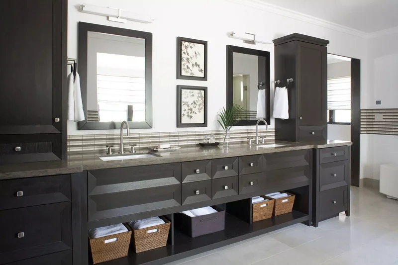 28 Smart Bathroom Towel Storage Solutions That Work 20 Lower Shelf Storage