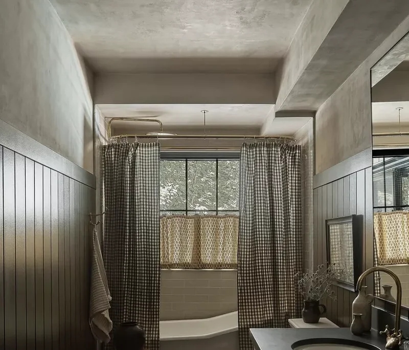 42 Country Bathroom Ideas for Your Modern Farmhouse Style 18 Major Gingham