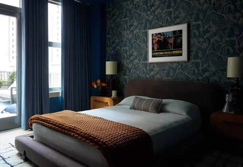 32 Maximalist Bedroom Ideas for More-Is-More Enthusiasts 5 Make It Dark and Moody