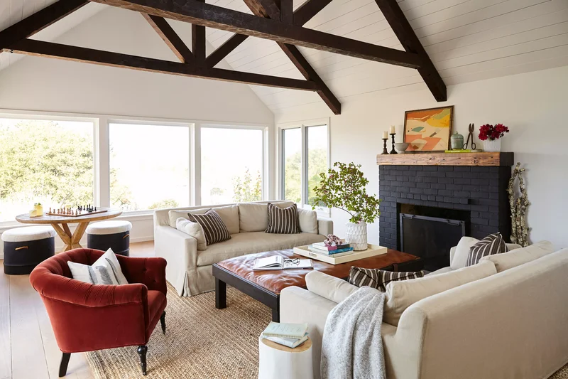 21 Modern Farmhouse Fireplace Ideas for Cozy Charm at Home 9 Make It Ultra Moody