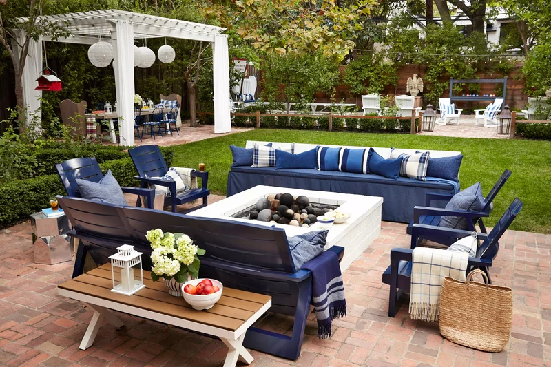 35 Stunning Patio Design Ideas for Your Outdoor Oasis 4 Make Room for Everyone