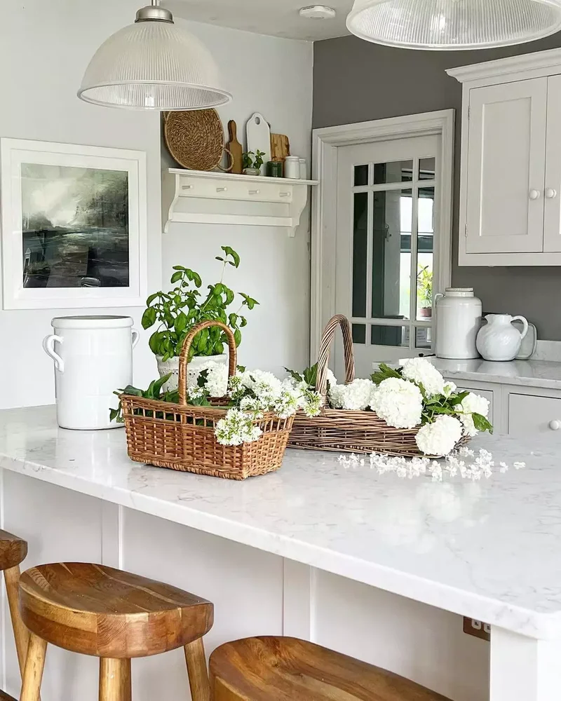 20 Beautiful Kitchen Accent Wall Ideas to Transform Your Space 1 Make a Subtle Change With Gray Tones