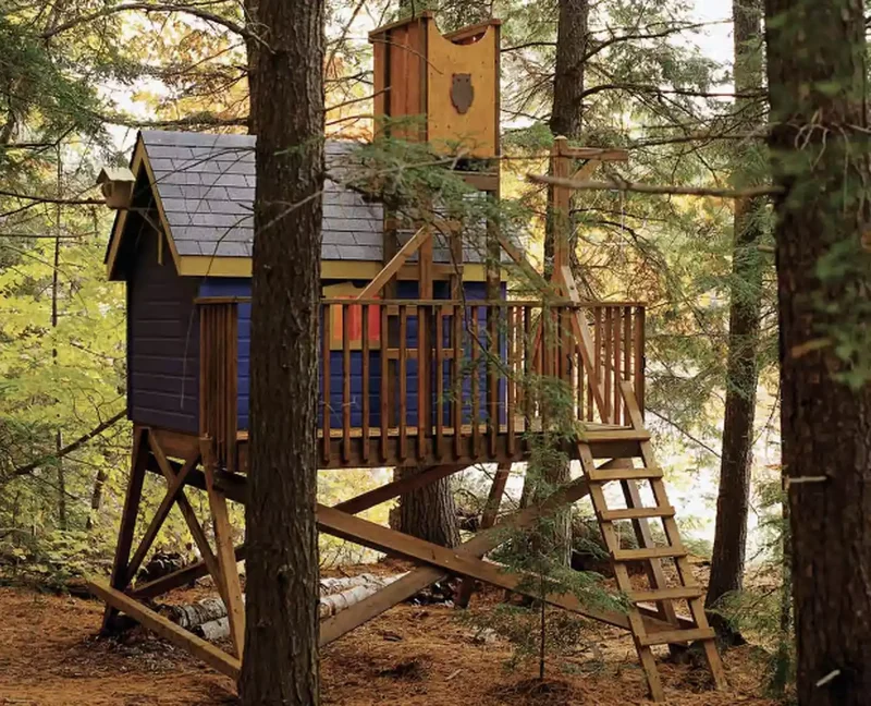 28 Creative Treehouse Ideas Your Kids Will Absolutely Love 5 Make it Freestanding
