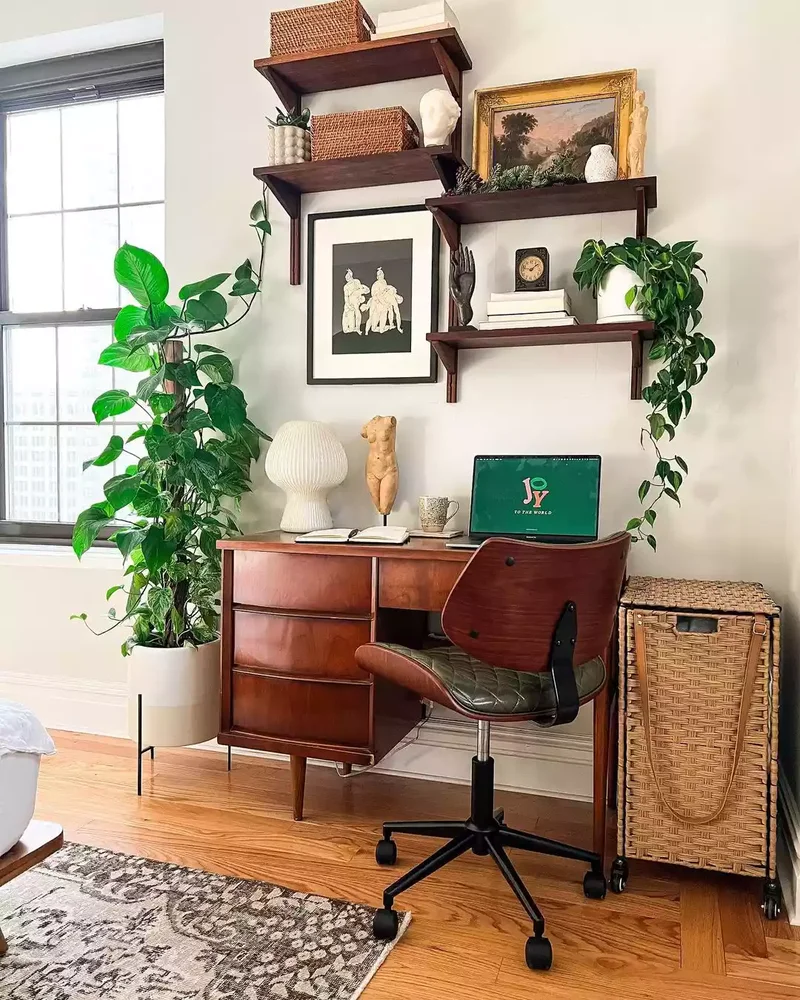 30 Home Office Shelving Solutions for Your Workspace 23 Make it MCM