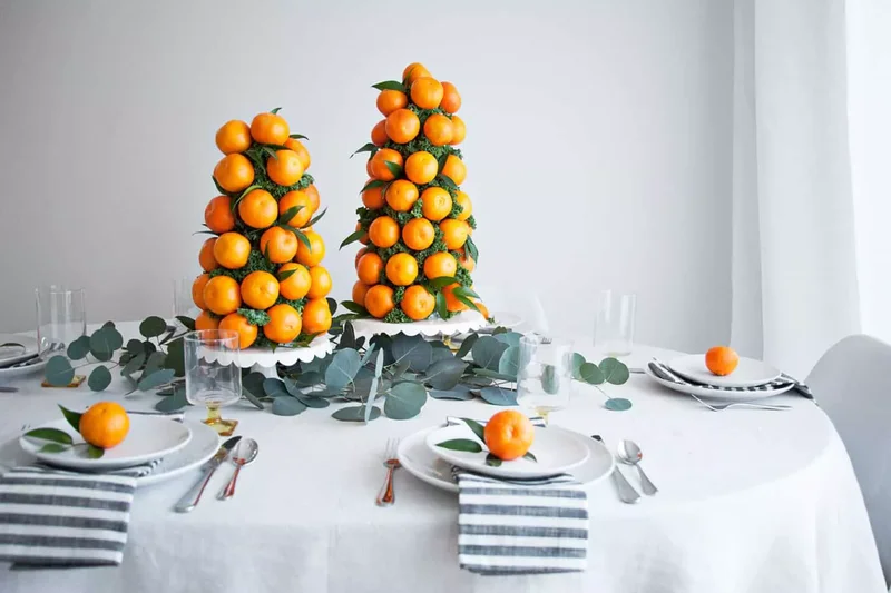 Mandarin Centerpieces