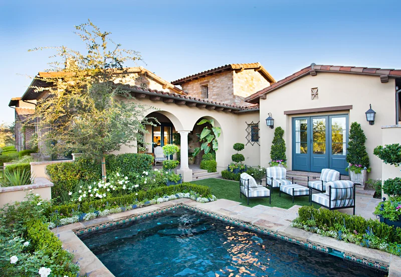 20 Stunning Pool Landscaping Ideas to Design Your Backyard Oasis 6 Match Color Palettes
