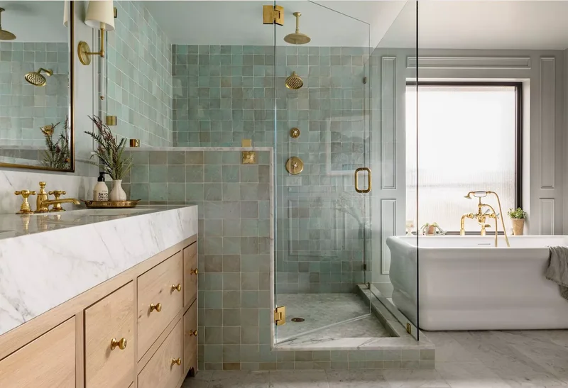102 Beautiful Bathroom Design Ideas You'll Love to Recreate 82 Matching Tile