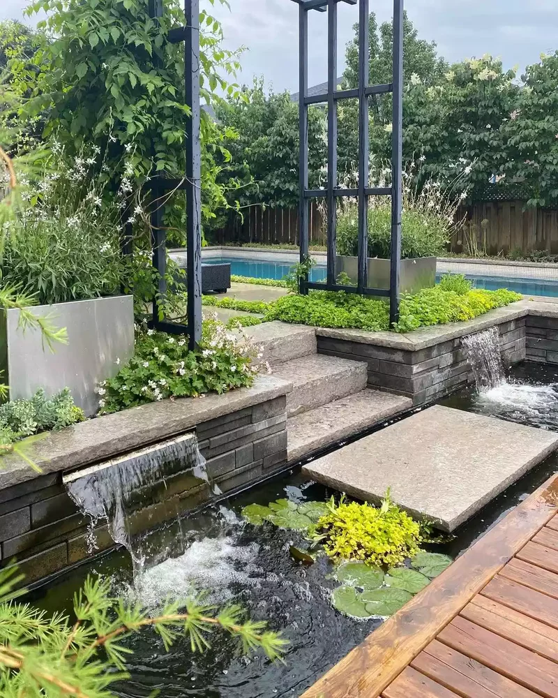 44 Stunning Water Feature Ideas to Transform Your Yard 16 Matching Water Features