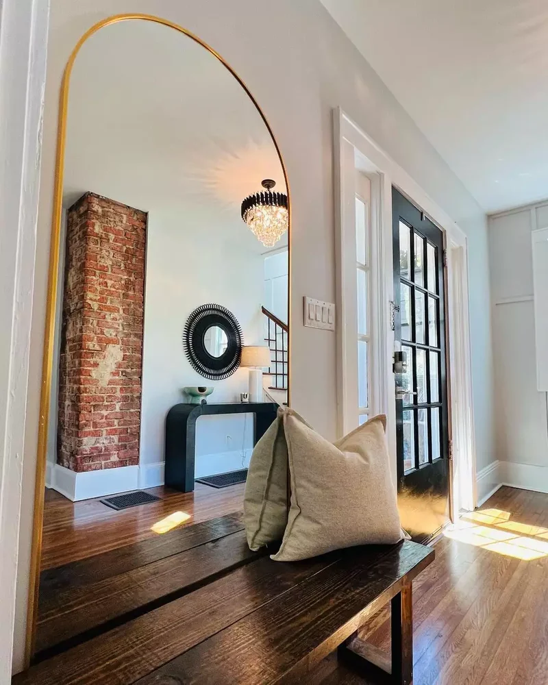 51 Entryway Mirror Ideas That Make Your Space Feel Larger 18 Maximize Entryway Space