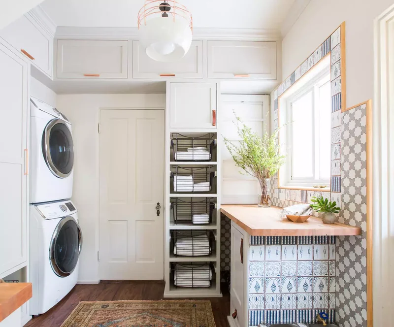 53 Stylish Small Laundry Room Ideas That Work Beautifully 31 Maximize Storage in a Mudroom Laundry Room
