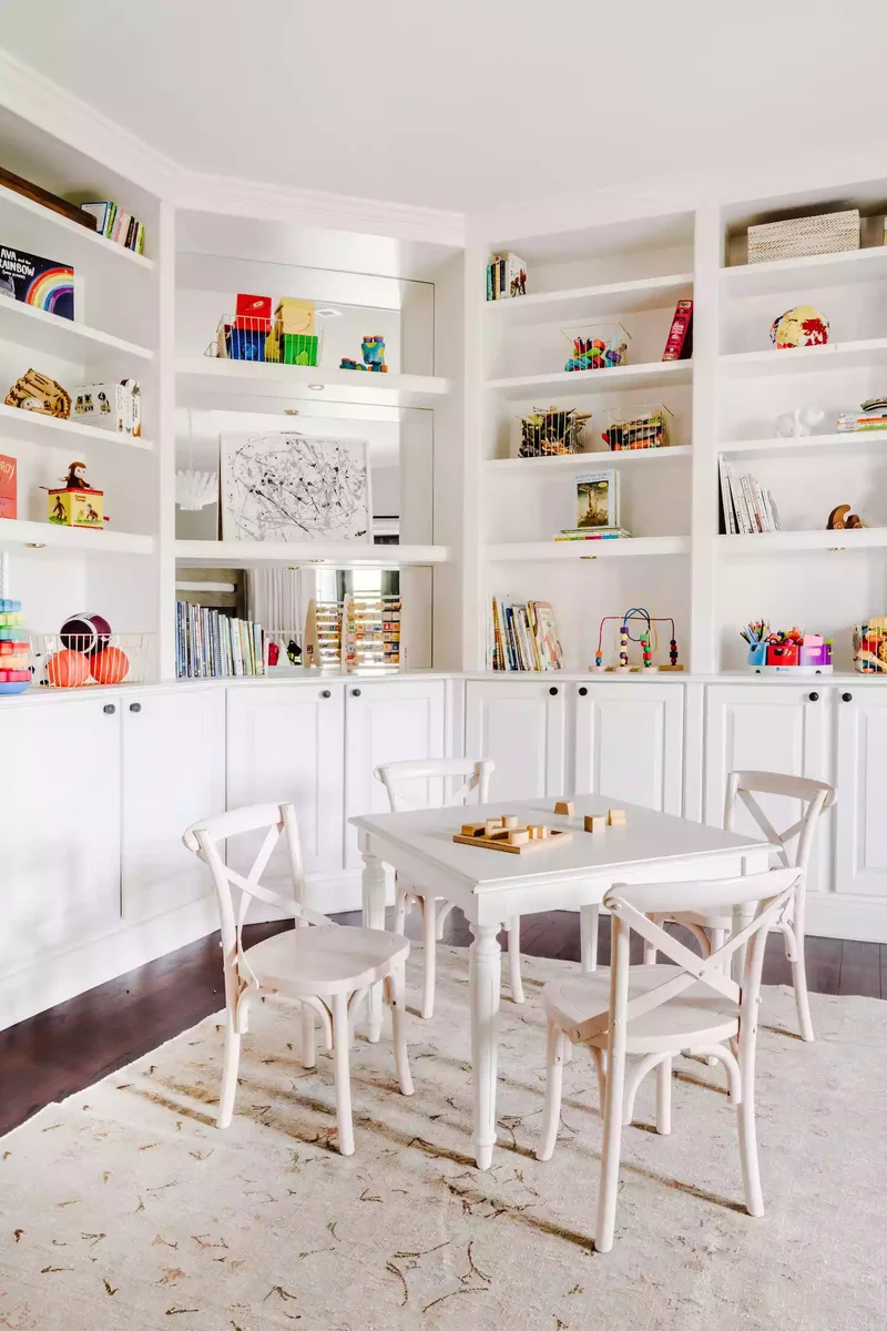 30 Stylish Playroom Storage Solutions to Tame Toy Chaos 28 Maximize Wall Space