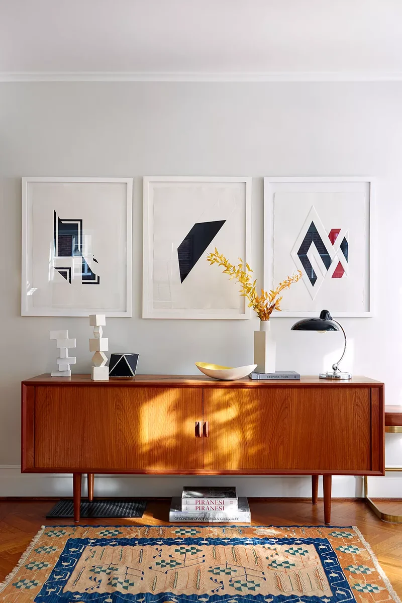 Midcentury Modern Entryway Table