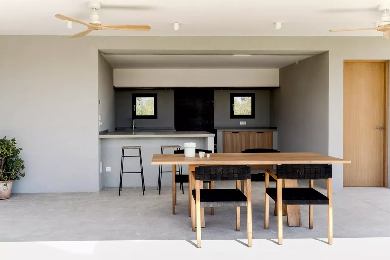 36 Concrete Patio Designs to Transform Your Backyard 25 Minimalist Gray Concrete Patio