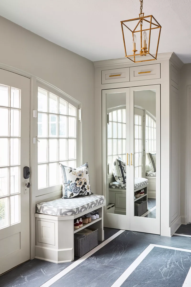 Mirrored Closet Doors