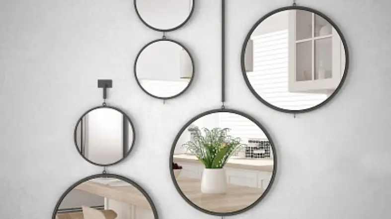 Mirrors Hanging