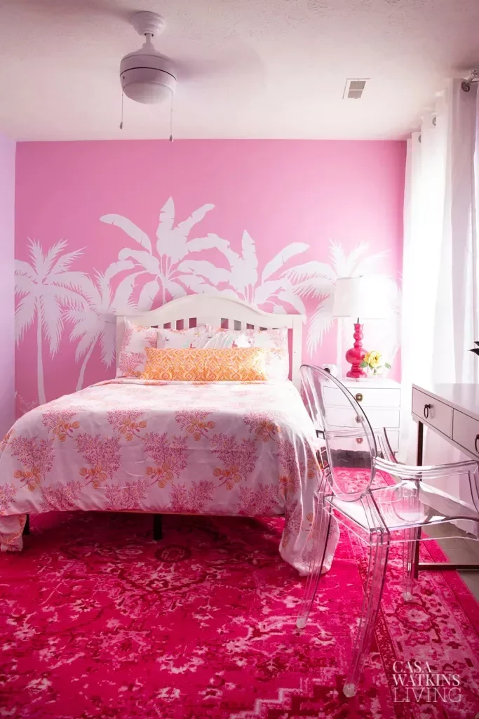 52 Creative and Stylish Teen Bedroom Design Inspirations 8 Mix Bold Patterns