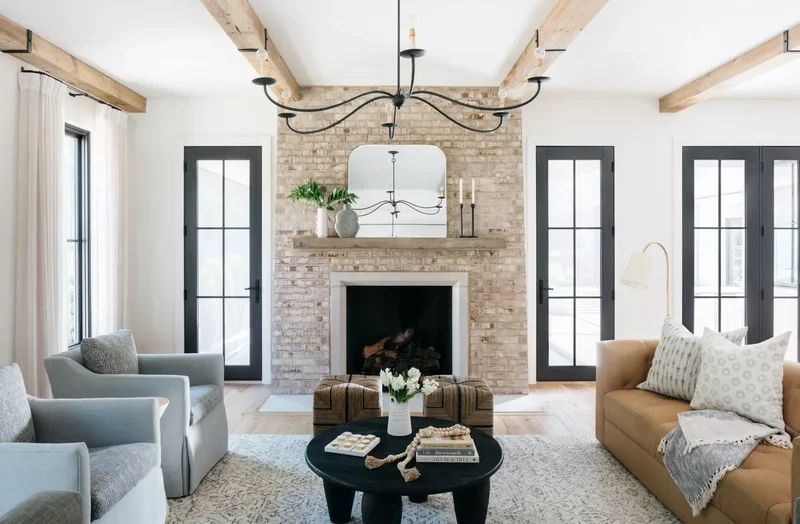 45 Modern Rustic Living Room Designs You'll Love to Recreate 32 Mix Metal and Wood