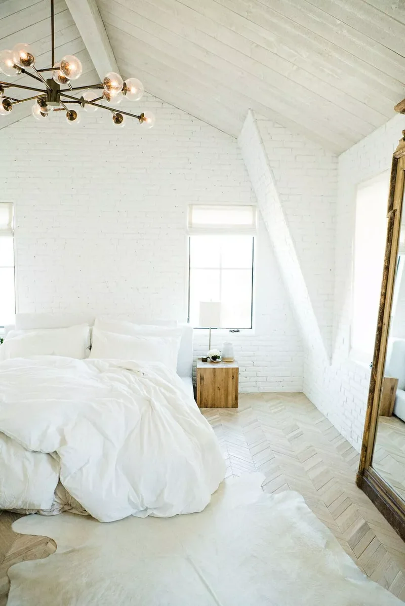39 Scandinavian Bedroom Designs That Are Effortlessly Chic 29 Mix Old and New