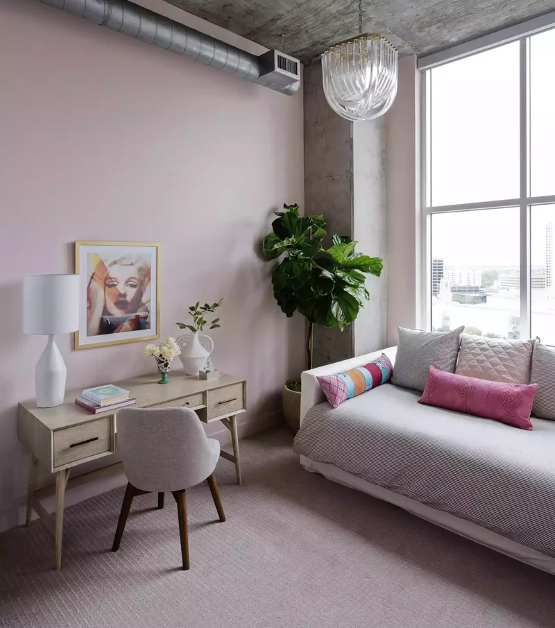 52 Creative and Stylish Teen Bedroom Design Inspirations 52 Mix Pink and Gray