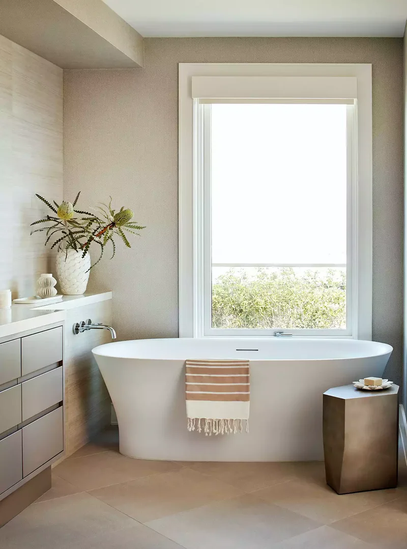 18 Beige Bathroom Designs Every Minimalist Will Adore 4 Mix Several Hues