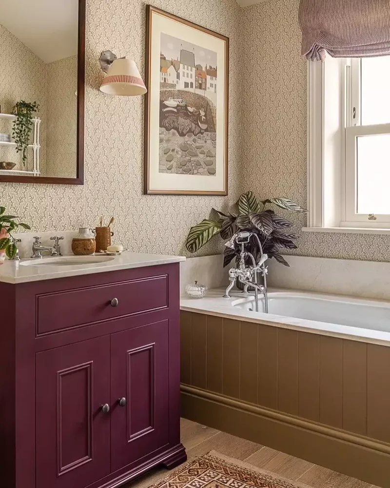 42 Country Bathroom Ideas for Your Modern Farmhouse Style 28 Mixing and Matching