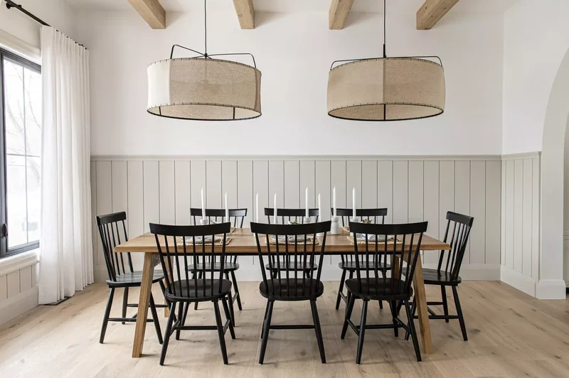 27 Contemporary Dining Room Design Ideas You'll Love 2 Modern Farmhouse Dining Room