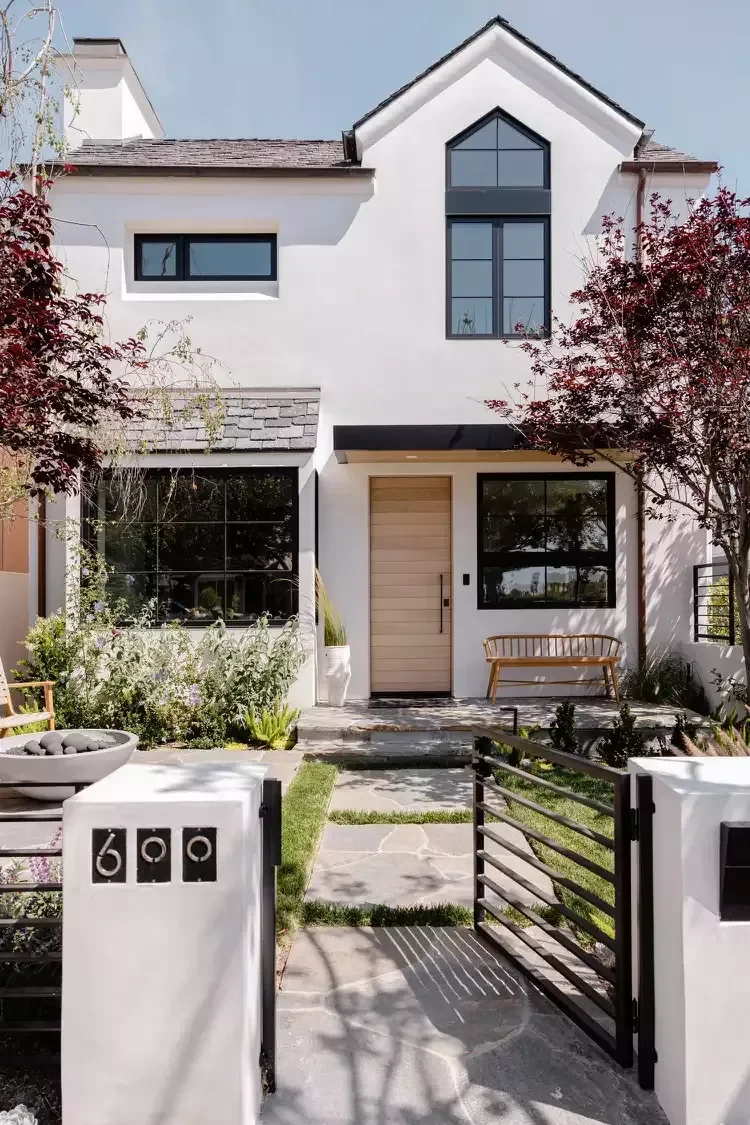 Modern Front Porch Ceiling