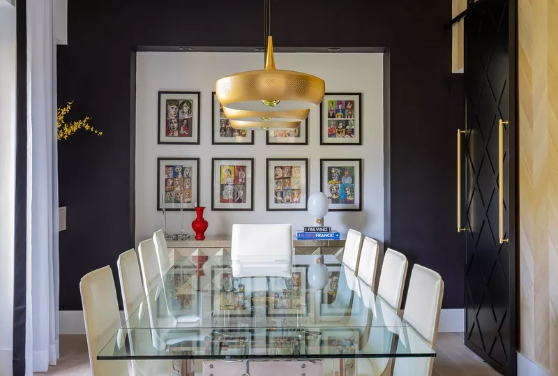 27 Contemporary Dining Room Design Ideas You'll Love 10 Modern Glass Dining Table