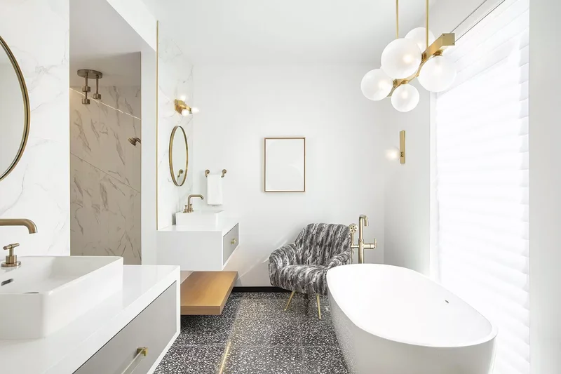 Light Your Bathroom Like a Pro With These Expert Tips 11 Modern Globe Pendant