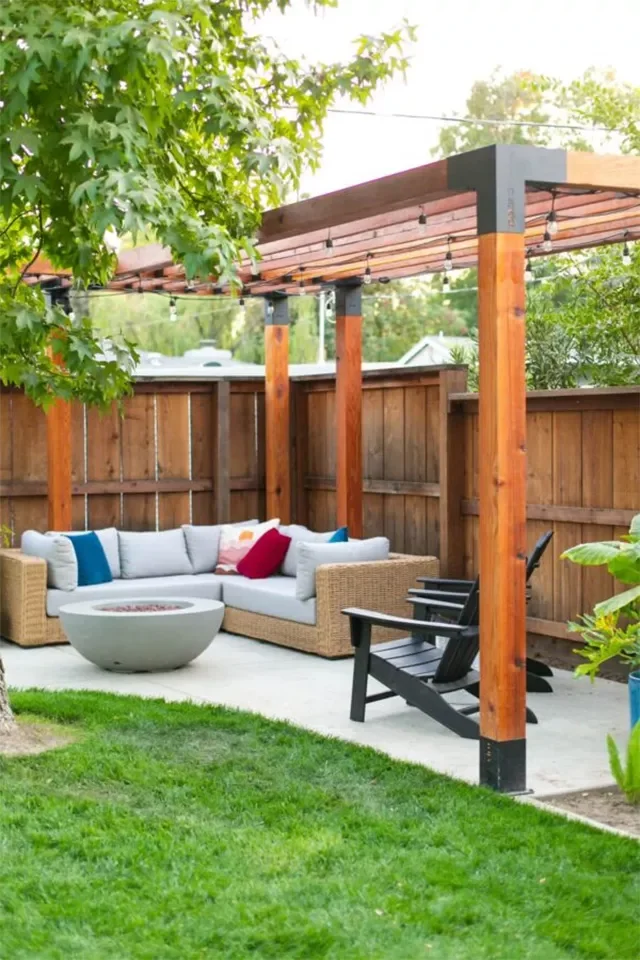 17 DIY Landscaping Projects You Can Start This Weekend 16 Modern Pergola