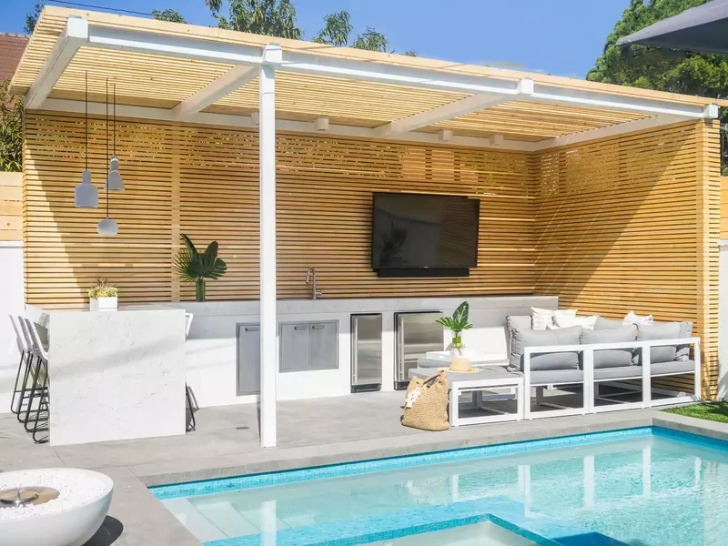 Modern Pool Cabana
