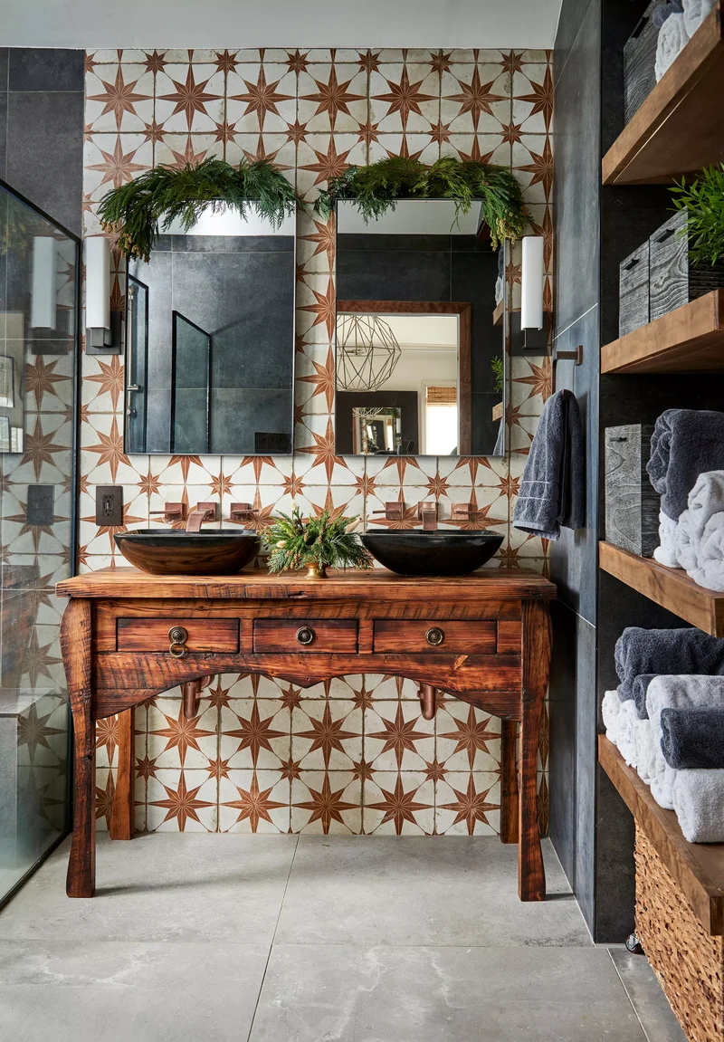 Modern Rustic Bathroom